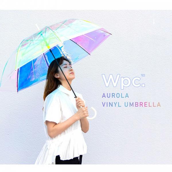 日本Wpc.推出超夢幻「極光雨傘」！光線折射出多顏色極光 透視彩色影子