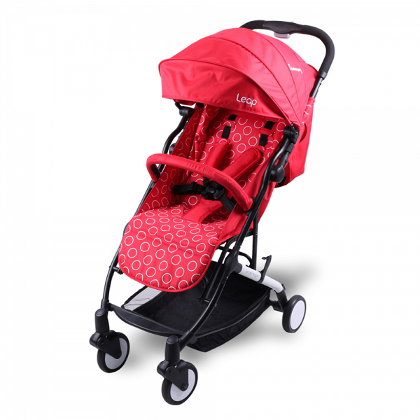 Kinderwagon Leap 旅行輕便嬰兒車 (紅色)	優惠價 $508	原價 $1,688