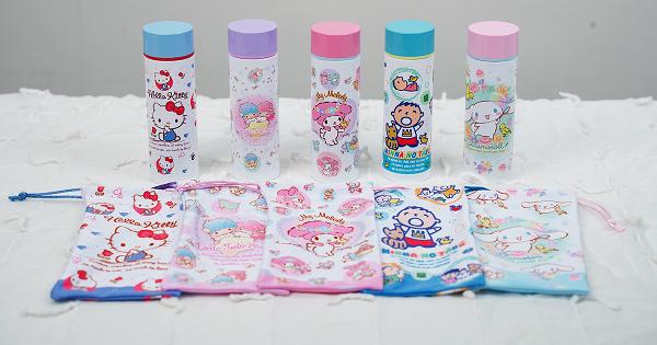 【網購優惠】Sanrio全新推出迷你不銹鋼保溫壼！5款角色水壼+送獨家索繩袋