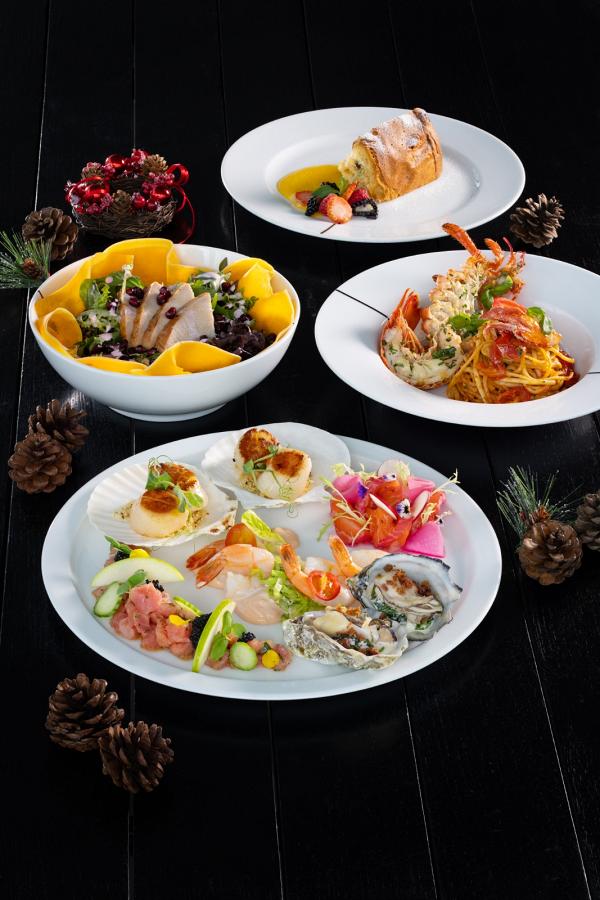 【聖誕打卡餐廳2020】尖沙咀海景餐廳PaperMoon推出聖誕大餐 歎勻海鮮拼盤/燒牛柳/意式芝士餅