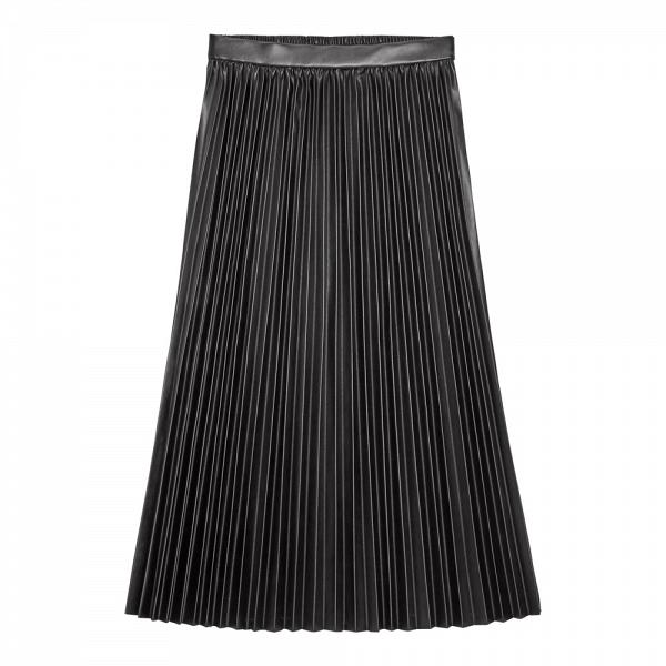 Faux Leather Pleated Skirt $129 (原價$179) 