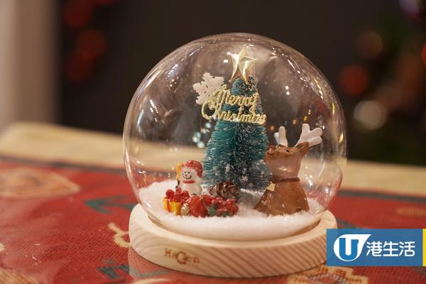 【銅鑼灣好去處】銅鑼灣DIY聖誕擺設工作坊 大豆香薰蠟燭/聖誕玻璃雪球
