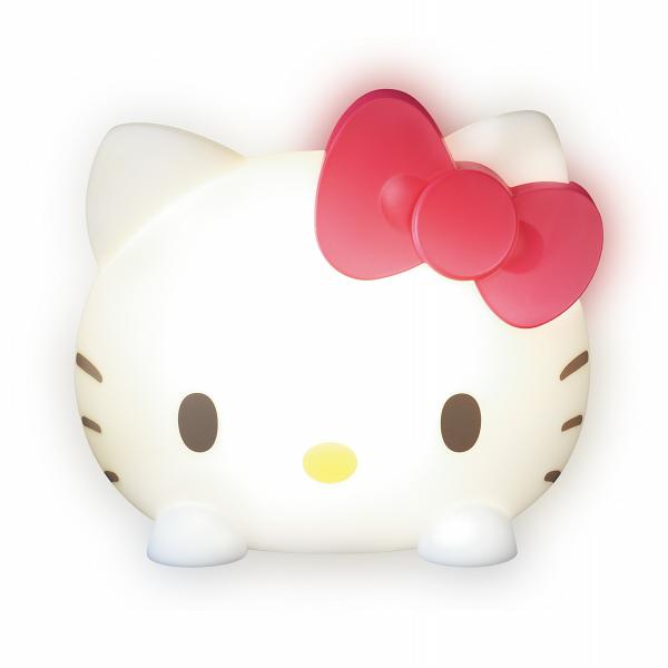 7-Eleven便利店Sanrio LED小夜燈印花換購 Hello Kitty+My Melody大頭造型 聲控/觸控開關
