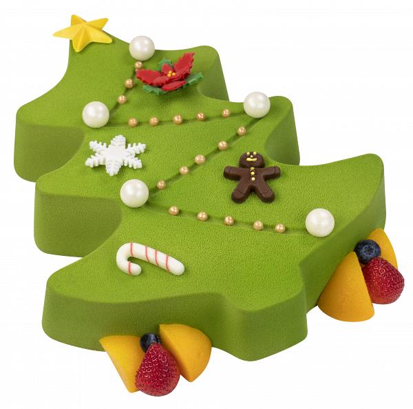 聖誕願望樹—比利時朱古力慕絲蛋糕（約2.6磅）：零售價：$298／個；預訂專享85折：$253.3／個
