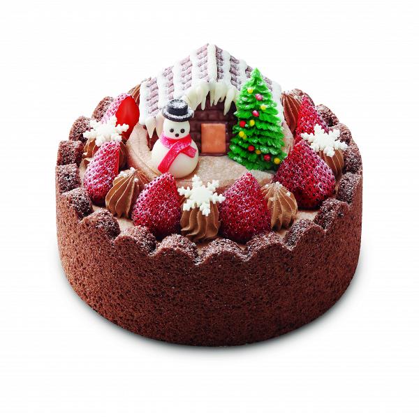 聖誕芒果樂園—芒果脆脆蛋糕（約1-3磅）：零售價：$228／個；預訂專享85折：$193.8／個