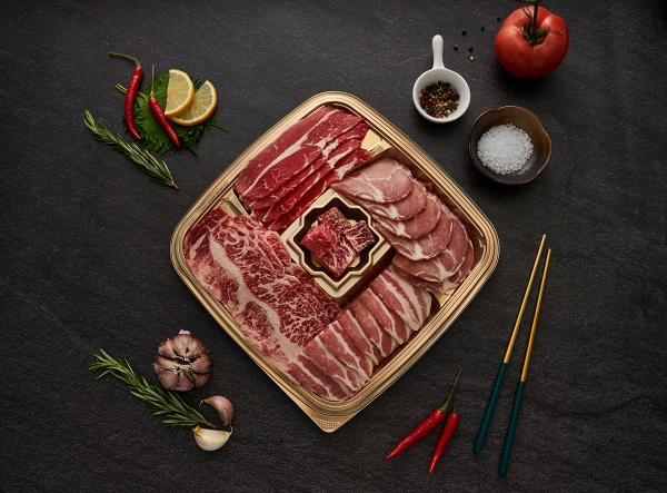 全新肉類食材專門店DSPARK推出節日限定肉類禮盒 歎勻黑安格斯牛仔骨/極上牛肉金三角/豬腩片