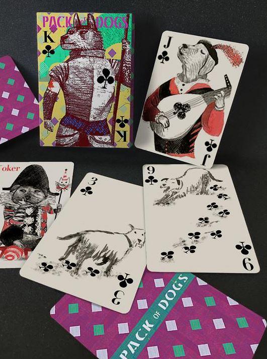 【網購優惠】美國藝術家設計插畫風撲克牌！貴族造型貓咪狗狗啤牌 限時優惠直送香港 