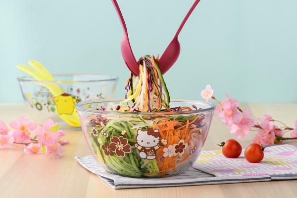 7-11便利店新推出Sanrio玻璃碗餐具套裝 買滿指定金額換購Hello Kitty/布甸狗玻璃碗！