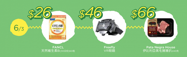 【網購優惠】HKTVmall 6週年大減價3月開鑼 每日好店/折上折/信用卡優惠/大抽獎