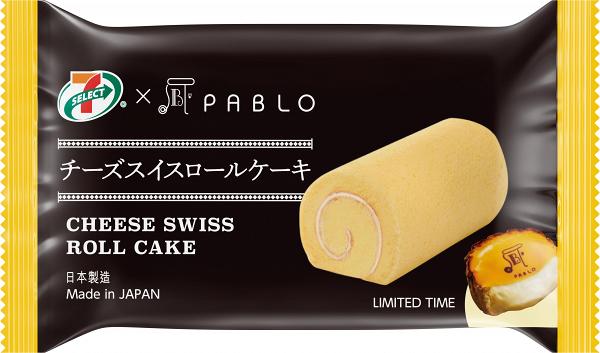 7-SELECT x PABLO 芝士忌廉瑞士卷 ($13)