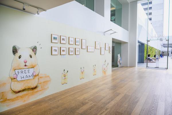 【復活節好去處2021】日本插畫家GOTTE《助六遊香港》展登陸尖沙咀！45幅手稿/小倉鼠商品