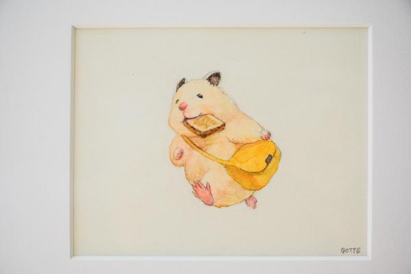 【復活節好去處2021】日本插畫家GOTTE《助六遊香港》展登陸尖沙咀！45幅手稿/小倉鼠商品
