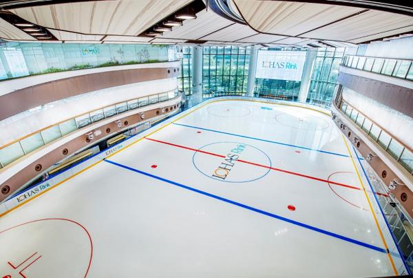 室內環保溜冰場 LOHAS Rink（圖片來源：The LOHAS 康城）