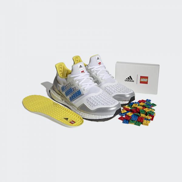 ADIDAS x LEGO樂高ULTRABOOST運動鞋　香港官網限量開售！自行搭配積木砌出獨一無二品牌標誌