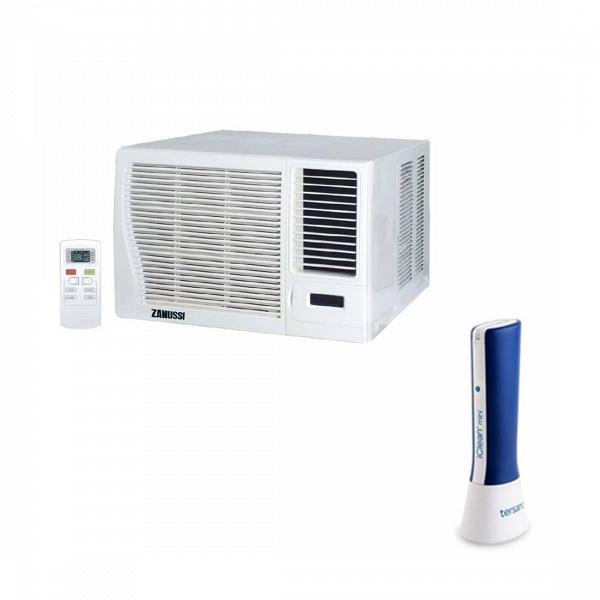 ZANUSSI窗口式冷氣機 (型號: ZWACR768 3/4匹 (附遙控)) + ICLEAN™ MINI便攜式天然殺菌消毒器 (型號: LQFC200)  標準價/建議零售價：$5,979 特價：$3,000(5折) (限售50套)