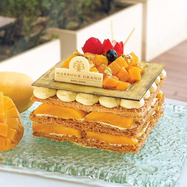 芒果拿破崙蛋糕 