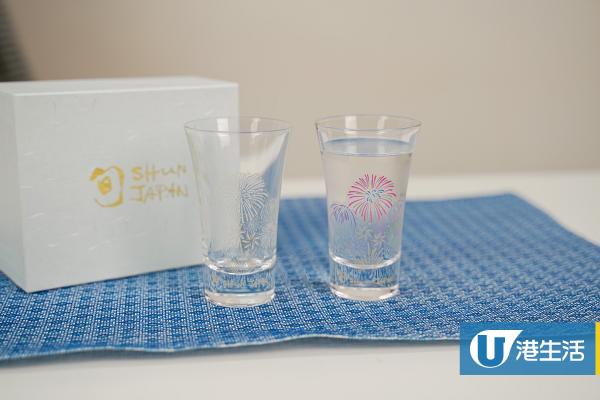 【網購日本手信】香港買到日本櫻花冷感變色杯 超治癒！倒水漸變出滿滿粉紅櫻花！玻璃杯/清酒杯