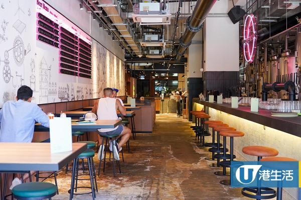 【西環美食】香港首間手工啤釀酒廠餐廳 佔地5000呎！超過24款手工啤/雞尾酒！主打釀酒元素菜式