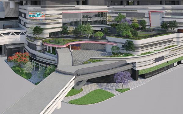 【新商場2021】大圍新商場The wai 圍方2023年落成 逾150個商戶/1.5萬呎單車停車場