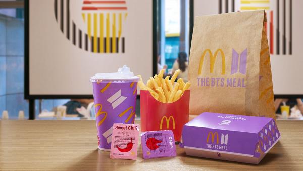 麥當勞全新BTS Meal登陸香港 夢幻紫色設計包裝！兩款新口味麥樂雞醬