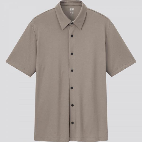 男裝 UNIQLO X Theory AIRism Slim Fit 襯衫式 Polo 衫 [短袖]  $149 (原價 $199) (6月18日至6月24日期間限定優惠)