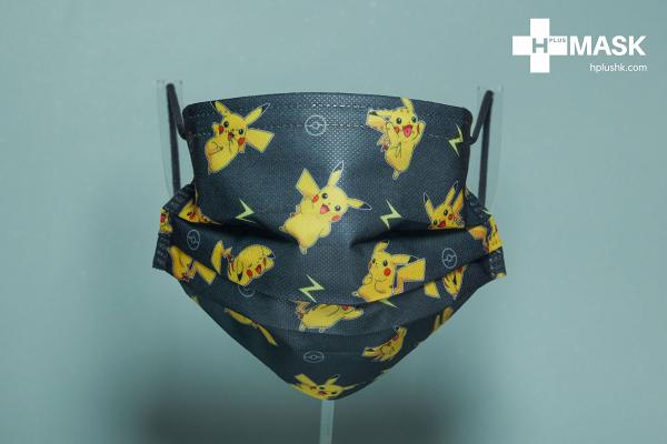 【香港口罩】Pokémon寵物小精靈口罩第2彈登場 比卡超/果然翁/車厘龜/卡比獸