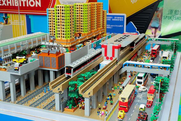 港鐵旗下商場6大跨區LEGO®展覽！60萬LEGO®顆粒神還原九龍灣生活