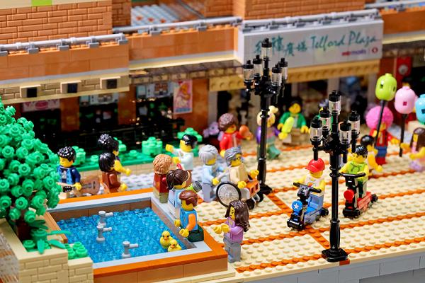 港鐵旗下商場6大跨區LEGO®展覽！60萬LEGO®顆粒神還原九龍灣生活