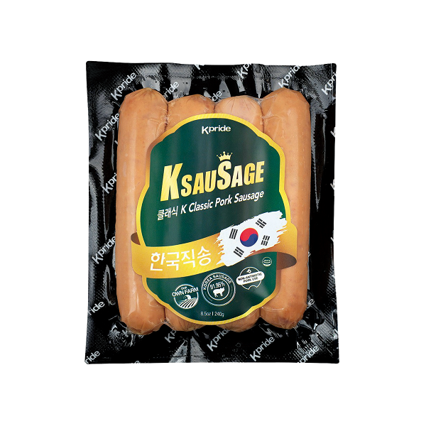 韓國Kpride 豬肉腸  原價: HK$42.9/包 │ 特價: HK$39.9/包 (大埔除外)
