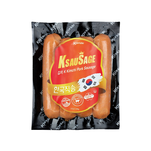 韓國Kpride 豬肉腸  原價: HK$42.9/包 │ 特價: HK$39.9/包 (大埔除外)
