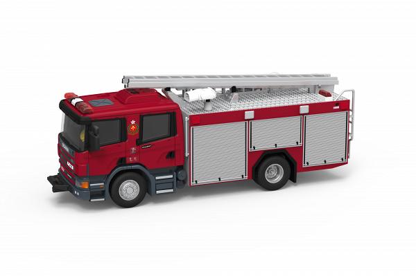 Scania 消防處泵車 (第一代) (F459) （yuu 會員預購價 ：$161.1 ) （預購價：$179）