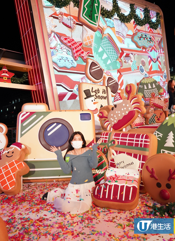 【聖誕好去處2021】尖沙咀海港城聖誕燈飾亮燈 化身客運大樓！夢幻打卡位/互動遊戲/慈善活動