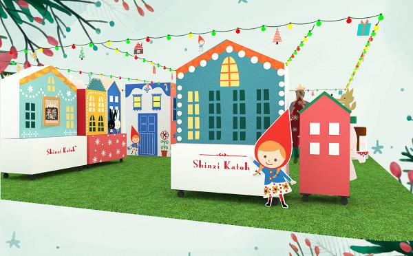 【聖誕好去處2021】日本插畫大師聖誕童話市集登陸葵興！小紅帽村莊打卡位/聖誕市集