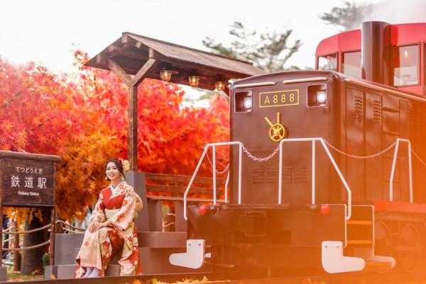 【聖誕好去處2021】日本嵐山楓葉祕境登陸北角！唯美紅葉大道/嵐山小火車/免費入場