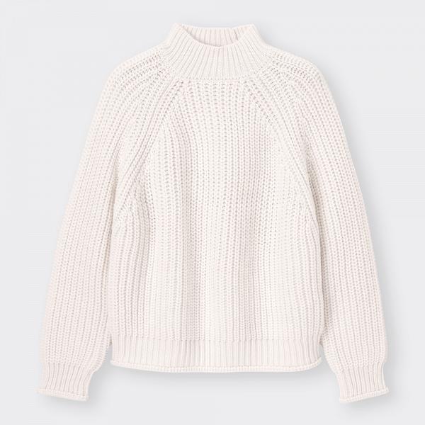 女裝W_s Chunky Knit High-Neck Sweater_$149 (原價$179)