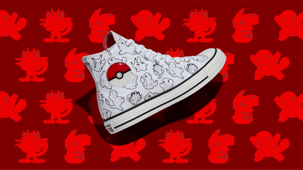 Converse聯乘Pokémon寵物小精靈 比卡超/波波球鞋款新登場