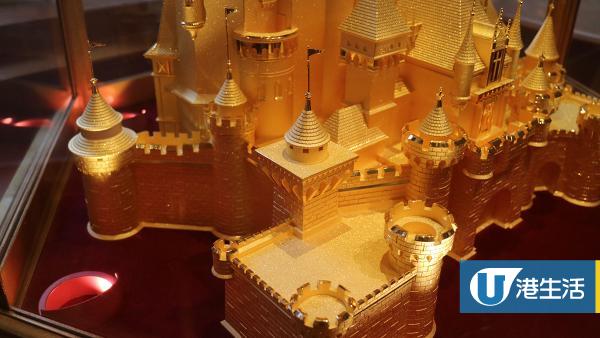 【香港迪士尼樂園】迪士尼足金城堡首度登場 價值$1600萬！全新迪士尼公主首飾