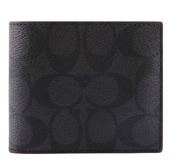 Coach Compact ID Wallet In Signature $1,250