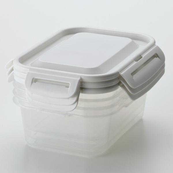 Home Coordy 塑膠密實盒 330 毫升 4 件裝 /540 毫升 3 件裝 /780 毫升 2 件裝 微波爐及洗碗機可用 現售 $24 .9