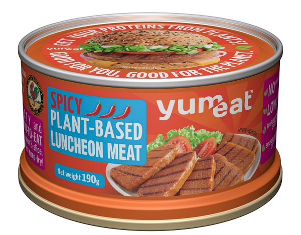 Yumeat辣味植物午餐肉 (190g) 參考原價 :      $29.9 會員換購價:  500 分 +$15