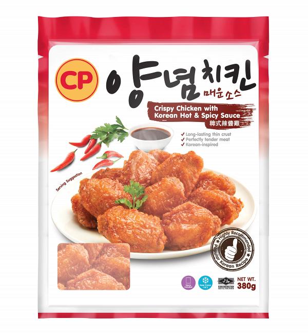 CP 韓式辣醬雞 (380g) 參考原價 :       $39.9 會員換購價:    500分+$29.5