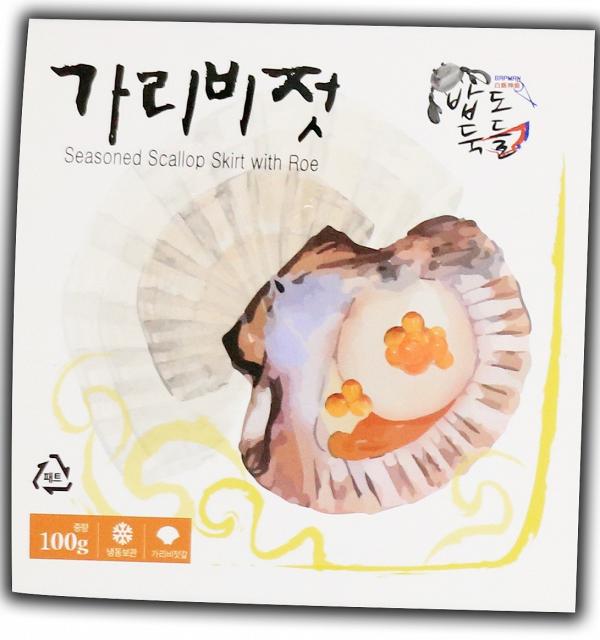 韓國急凍醬醃魚籽帶子裙邊(100g) 參考原價 :        $52 會員換購價:     500分+ $39.8