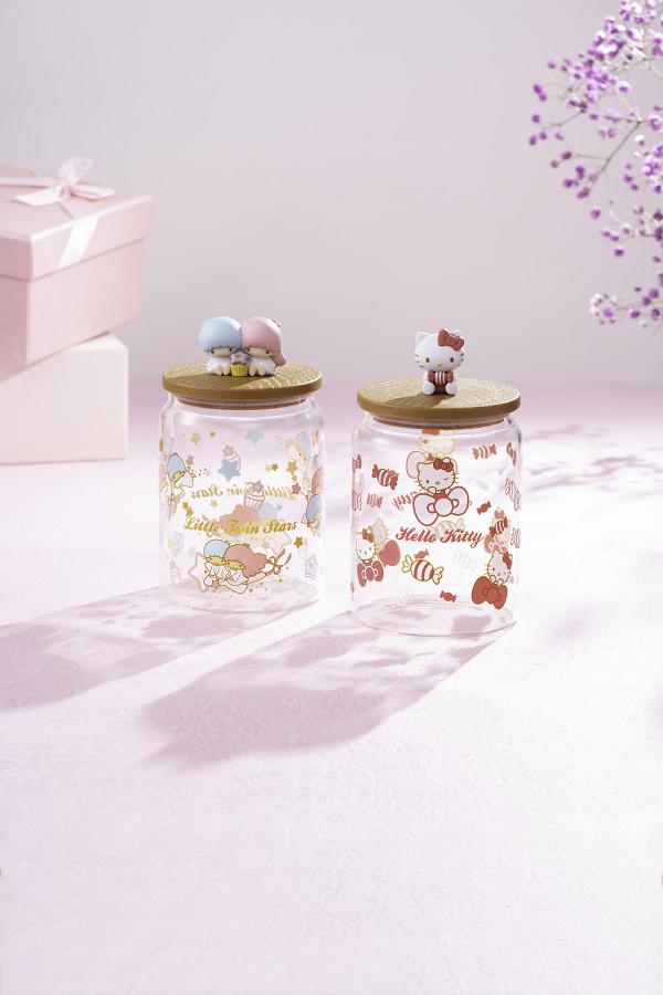 7-Eleven便利店買新年禮盒送Sanrio祝福瓶！Hello Kitty+Little Twin Stars玻璃瓶配3D卡通瓶蓋