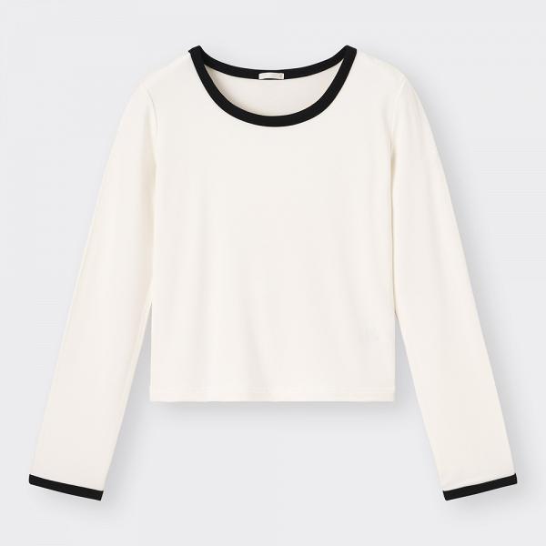 inner brushed bi-color T-shirt(L)_$88(原價$129)