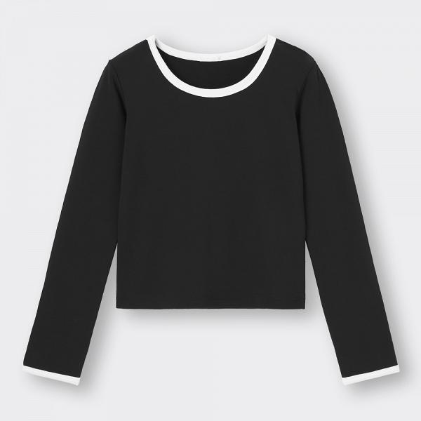 inner brushed bi-color T-shirt(L)_$88(原價$129)