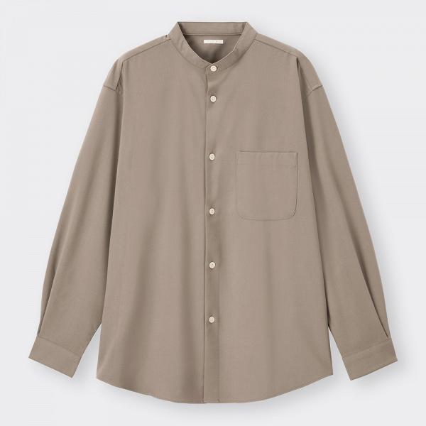 Relaxed fit band collar shirt(L)_$149(原價$179)