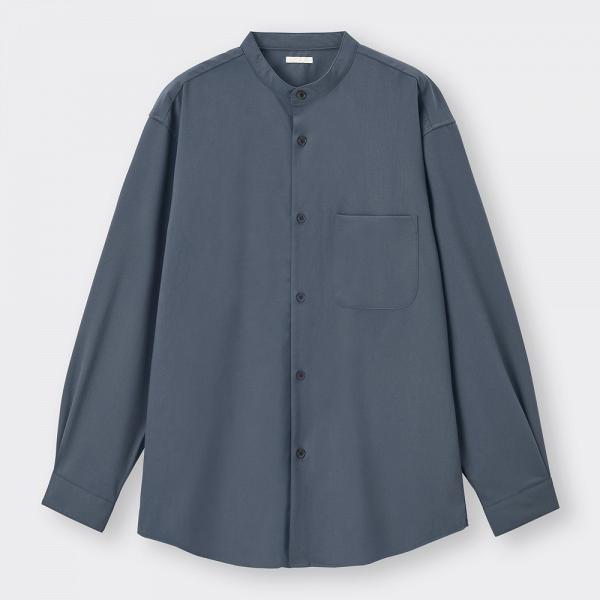 Relaxed fit band collar shirt(L)_$149(原價$179)