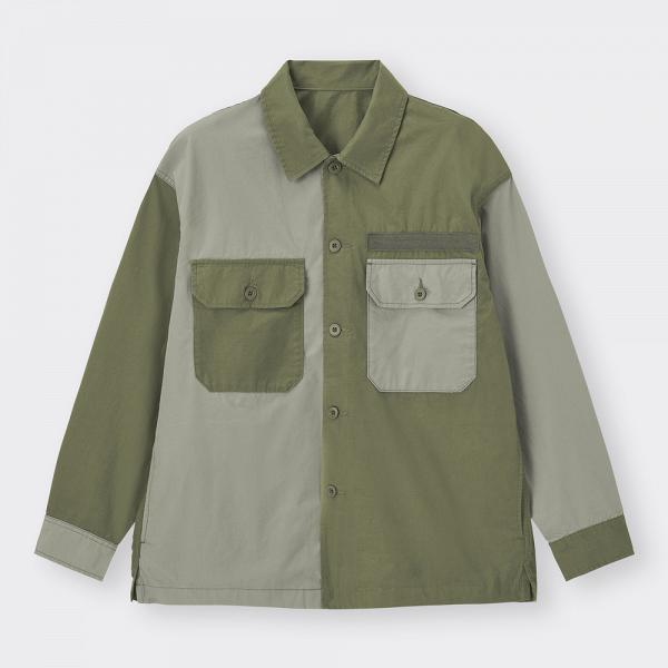 Military oversized shirt(L)(crazy)_$149_(原價$179)
