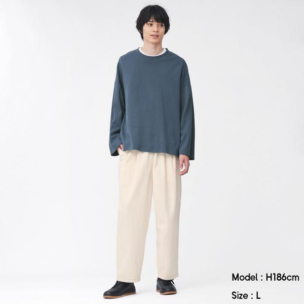 Denim super wide chef pants(stitch)_$129(原價$149)
