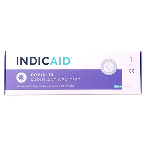 INDICAID妥析COVID-19 快速抗原檢測試劑盒 售價$150